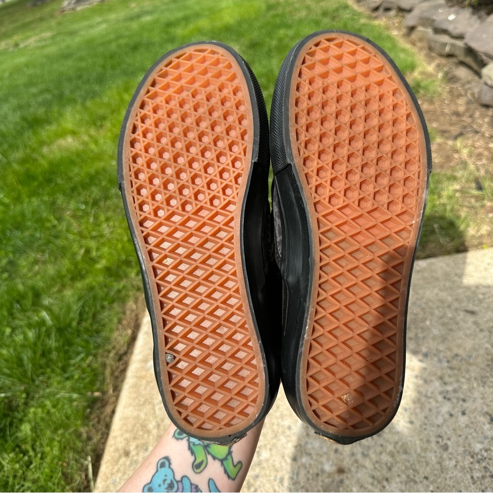 Vans x Cher Strawberry Skater Slip-On Sneakers in Cheetah Black Men’s 7 - Picture 10 of 10